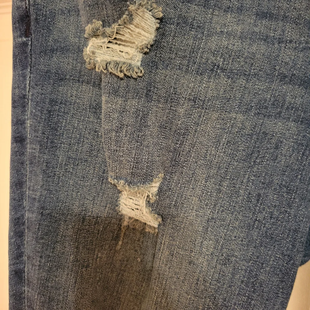 Express Denim Perfect High Rise Ankle Jeans - Blue